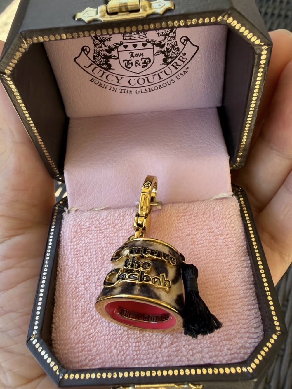 Rare Vintage Juicy Couture “Couture the Casbah” Fez Hat Charm